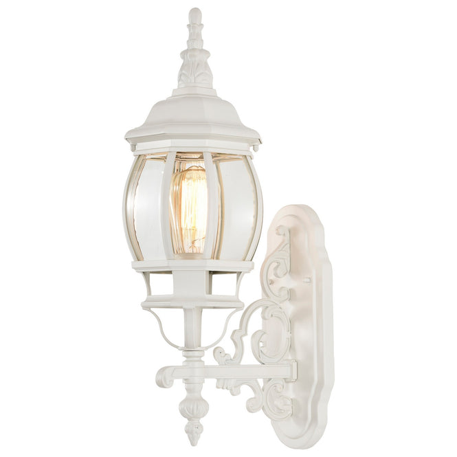 Nuvo Lighting - 60-885 - One Light Outdoor Wall Lantern - Central Park - White