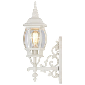 Nuvo Lighting - 60-885 - One Light Outdoor Wall Lantern - Central Park - White