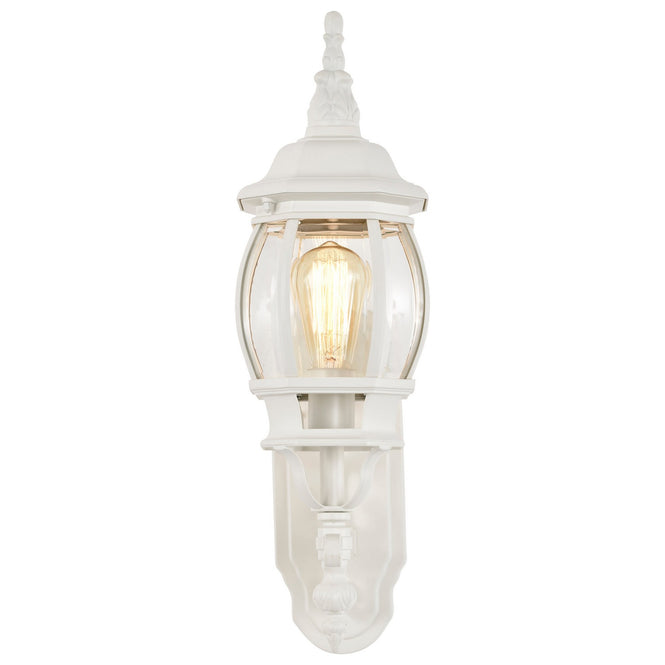 Nuvo Lighting - 60-885 - One Light Outdoor Wall Lantern - Central Park - White