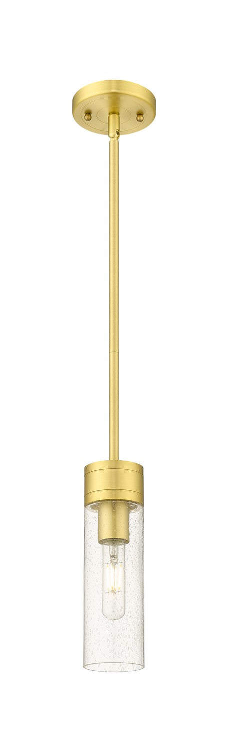 Innovations - 617-1S-SG-G617-8SDY - One Light Mini Pendant - Downtown Urban - Satin Gold