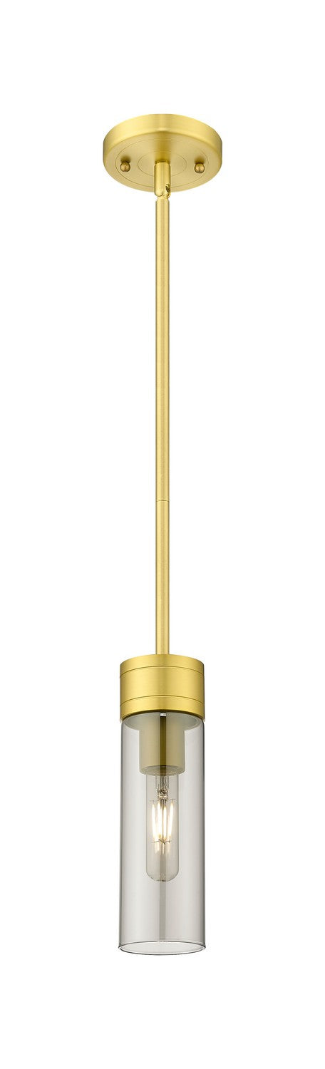 Innovations - 617-1S-SG-G617-8SM - One Light Mini Pendant - Downtown Urban - Satin Gold