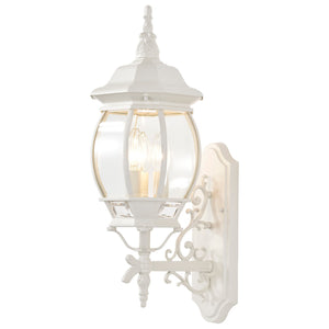 Nuvo Lighting - 60-888 - Three Light Outdoor Wall Lantern - Central Park - White