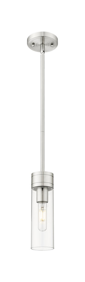 Innovations - 617-1S-SN-G617-8CL - One Light Mini Pendant - Downtown Urban - Satin Nickel