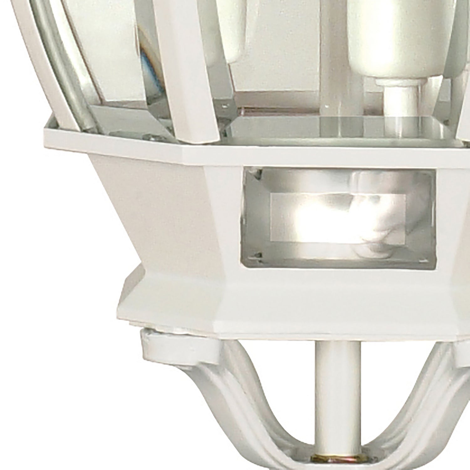 Nuvo Lighting - 60-894 - Three Light Hangng Lantern - Central Park - White