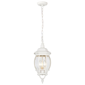 Nuvo Lighting - 60-894 - Three Light Hangng Lantern - Central Park - White