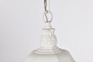 Nuvo Lighting - 60-894 - Three Light Hangng Lantern - Central Park - White