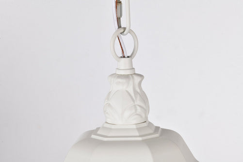 Nuvo Lighting - 60-894 - Three Light Hangng Lantern - Central Park - White