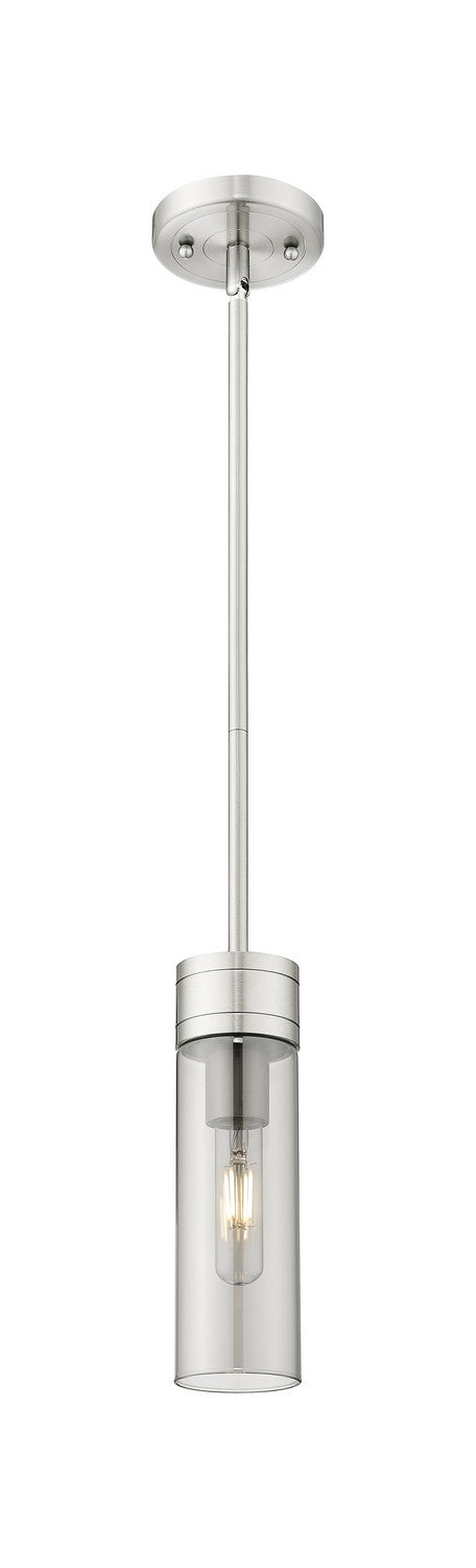 Innovations - 617-1S-SN-G617-8SM - One Light Mini Pendant - Downtown Urban - Satin Nickel