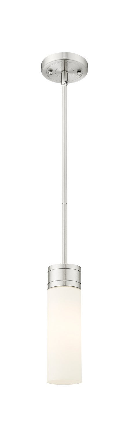 Innovations - 617-1S-SN-G617-8WH - One Light Mini Pendant - Downtown Urban - Satin Nickel