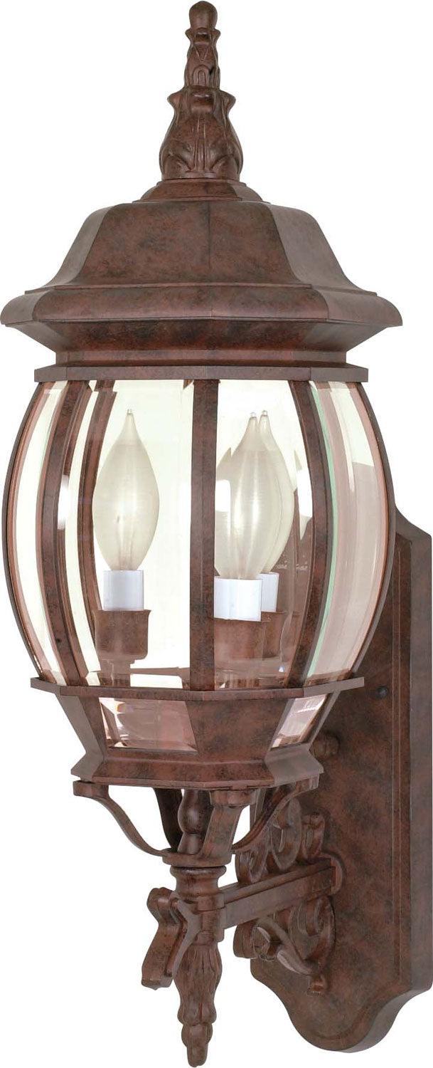 Nuvo Lighting - 60-889 - Three Light Outdoor Wall Lantern - Central Park - Old Bronze