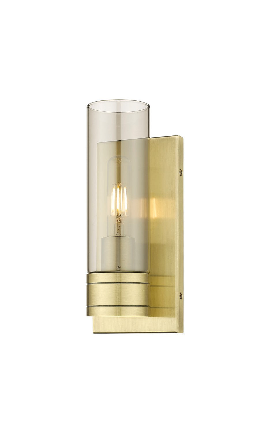 Innovations - 617-1W-AB-G617-8SM - One Light Wall Sconce - Downtown Urban - Antique Brass