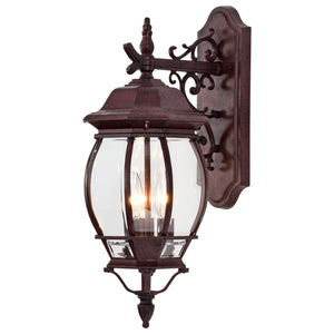 Nuvo Lighting - 60-892 - Three Light Outdoor Wall Lantern - Central Park - Old Bronze