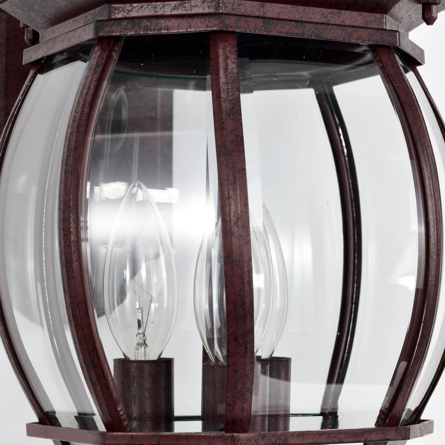 Nuvo Lighting - 60-892 - Three Light Outdoor Wall Lantern - Central Park - Old Bronze