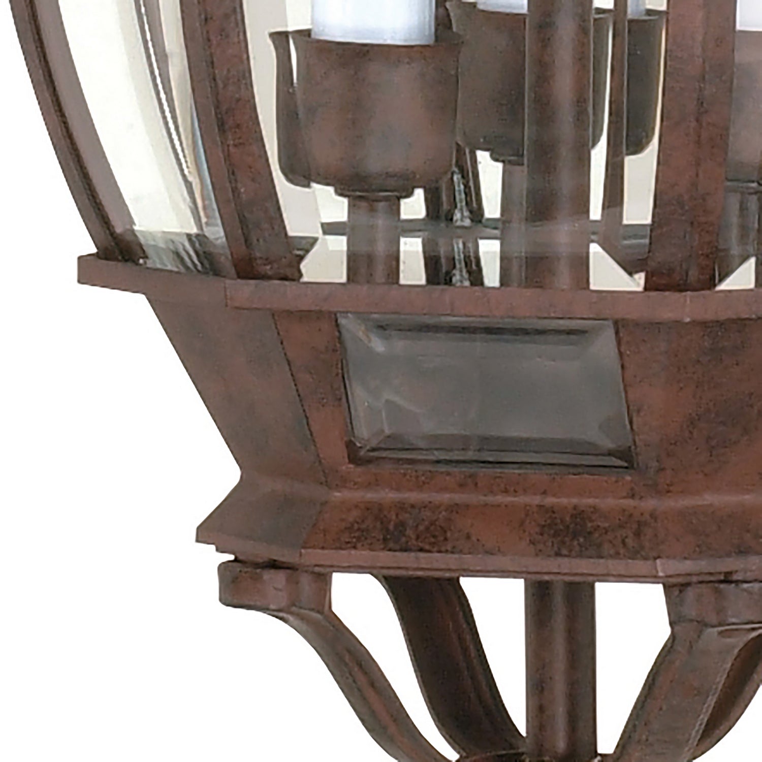 Nuvo Lighting - 60-895 - Three Light Hangng Lantern - Central Park - Old Bronze