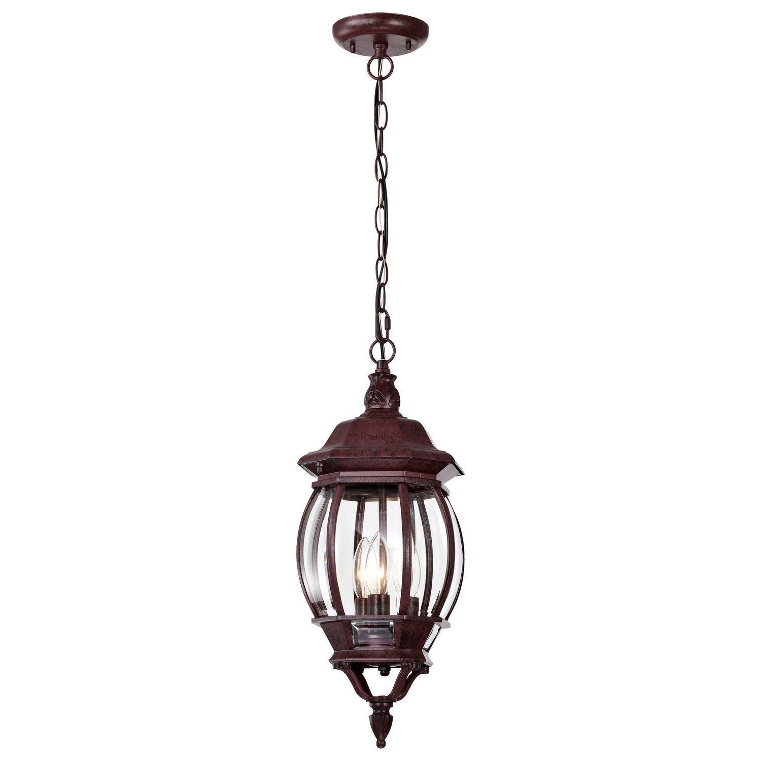 Nuvo Lighting - 60-895 - Three Light Hangng Lantern - Central Park - Old Bronze
