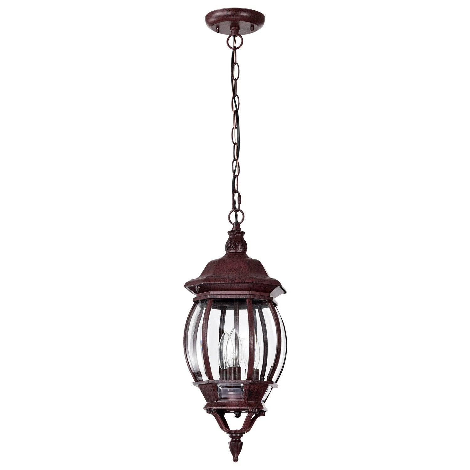 Nuvo Lighting - 60-895 - Three Light Hangng Lantern - Central Park - Old Bronze