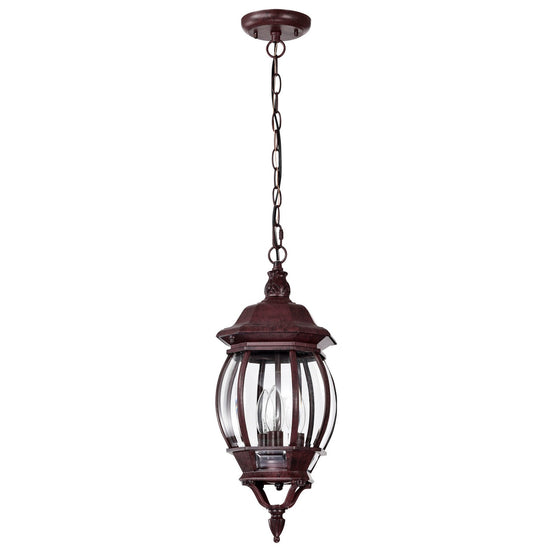 Nuvo Lighting - 60-895 - Three Light Hangng Lantern - Central Park - Old Bronze