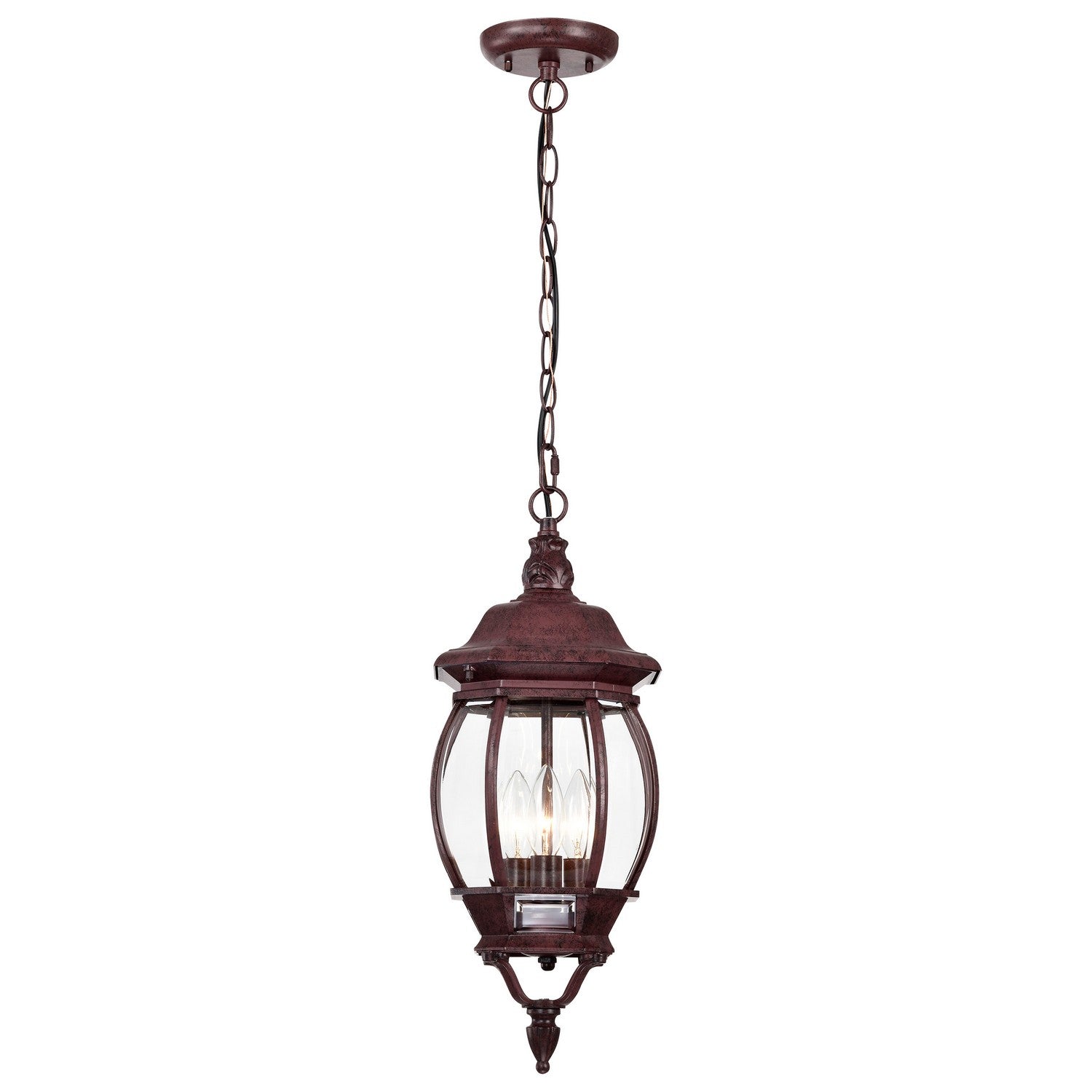 Nuvo Lighting - 60-895 - Three Light Hangng Lantern - Central Park - Old Bronze