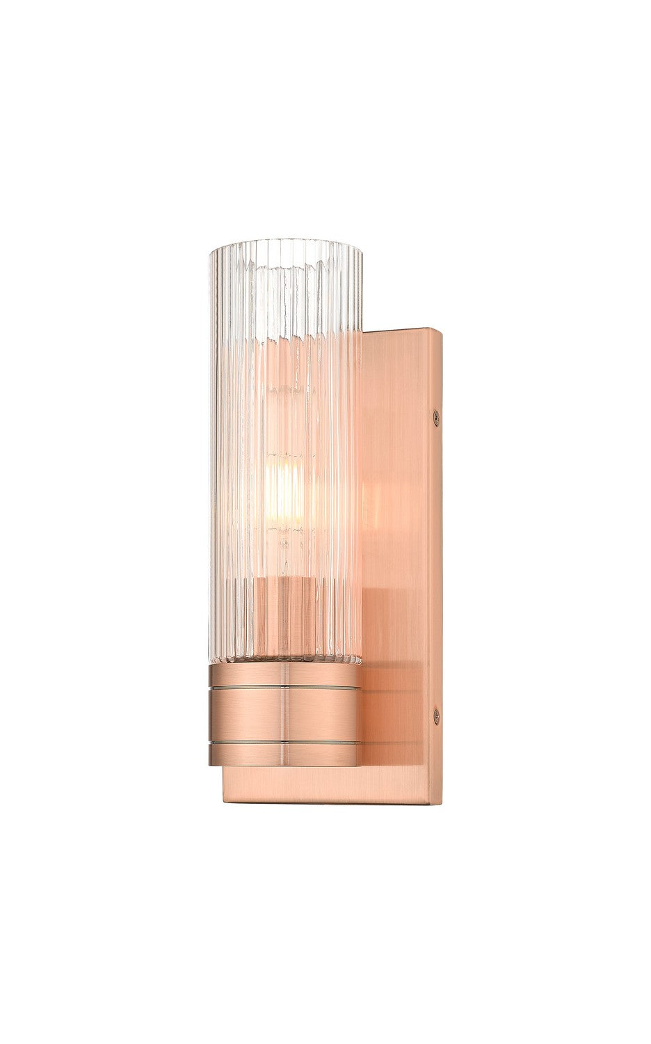 Innovations - 617-1W-AC-G617-8SCL - One Light Wall Sconce - Downtown Urban - Antique Copper