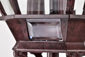 Nuvo Lighting - 60-898 - Three Light Post Lantern - Central Park - Old Bronze