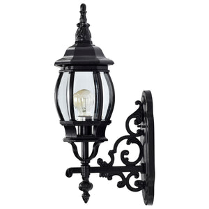 Nuvo Lighting - 60-887 - One Light Outdoor Wall Lantern - Central Park - Textured Black