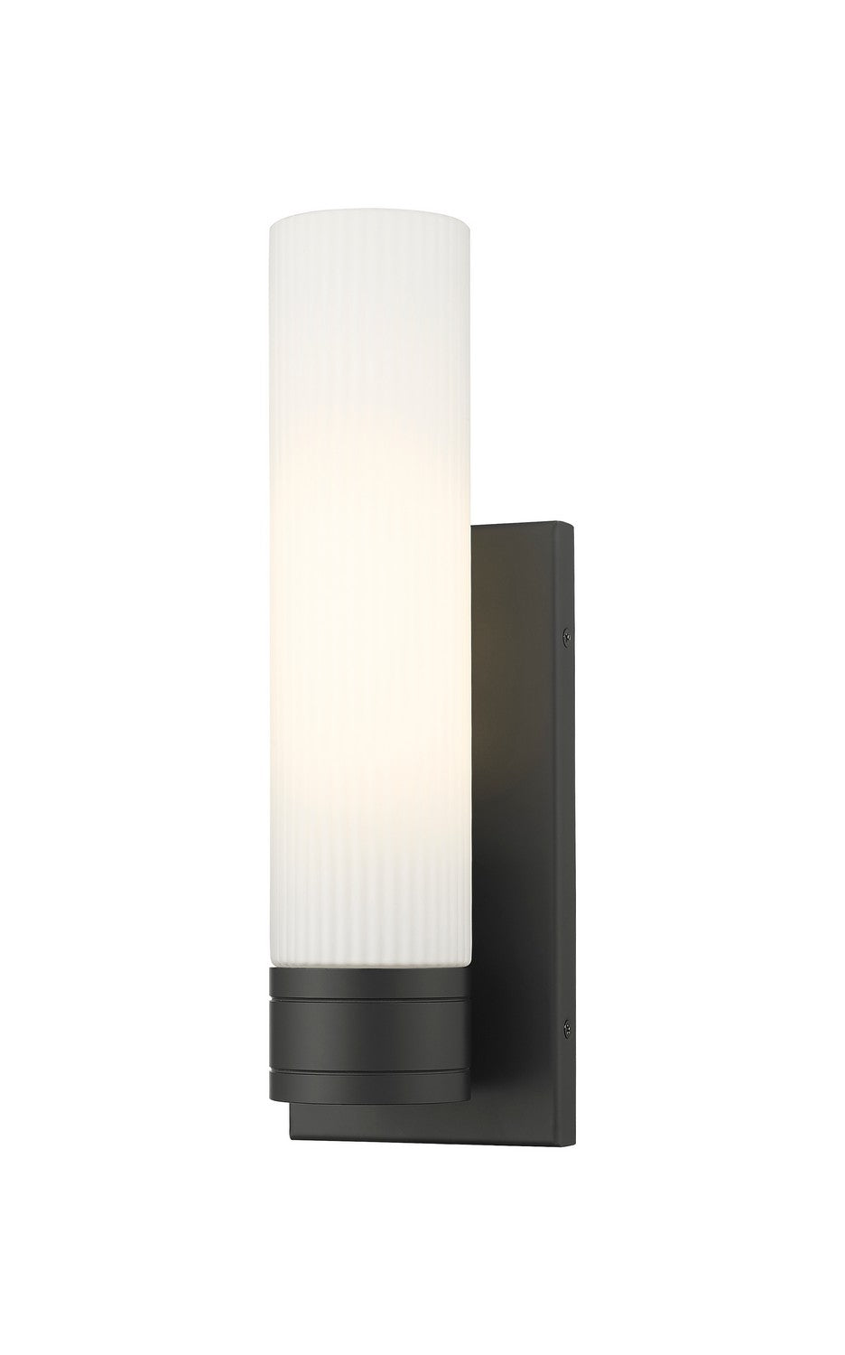 Innovations - 617-1W-BK-G617-11SWH - One Light Wall Sconce - Downtown Urban - Matte Black