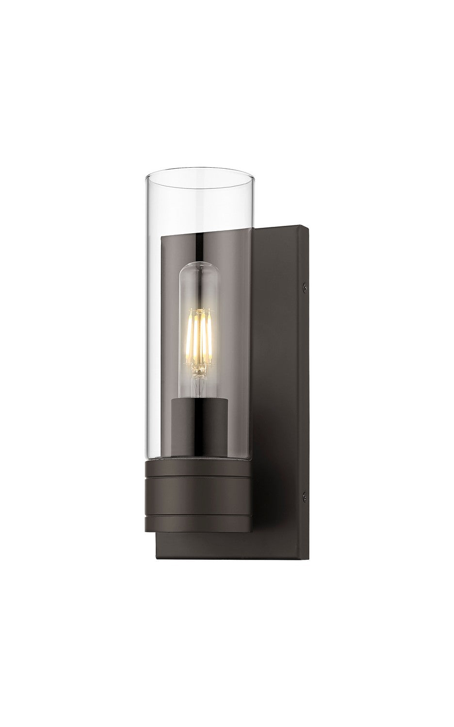 Innovations - 617-1W-OB-G617-8CL - One Light Wall Sconce - Downtown Urban - Oil Rubbed Bronze