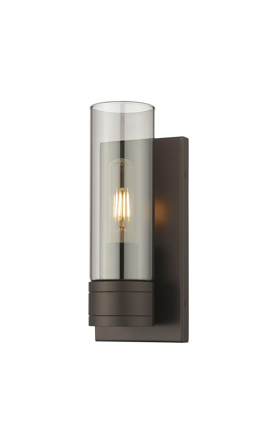 Innovations - 617-1W-OB-G617-8SM - One Light Wall Sconce - Downtown Urban - Oil Rubbed Bronze