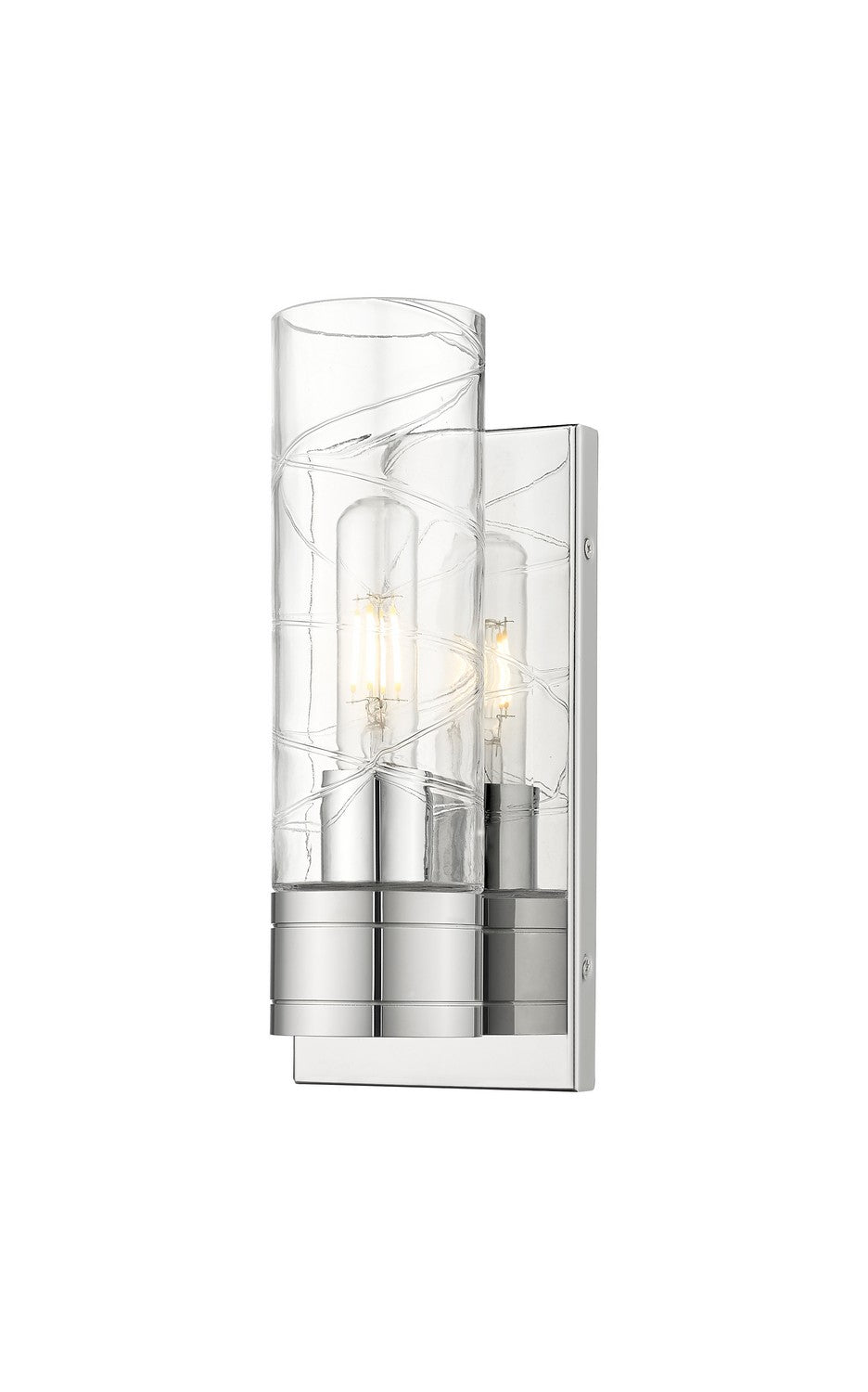 Innovations - 617-1W-PC-G617-8DE - One Light Wall Sconce - Downtown Urban - Polished Chrome