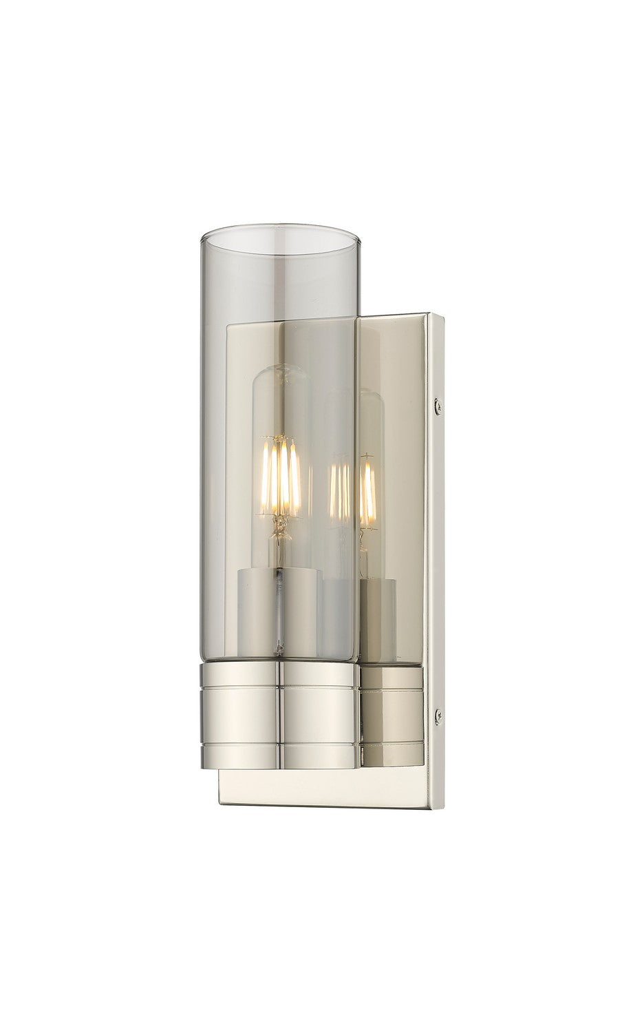 Innovations - 617-1W-PN-G617-8SM - One Light Wall Sconce - Downtown Urban - Polished Nickel