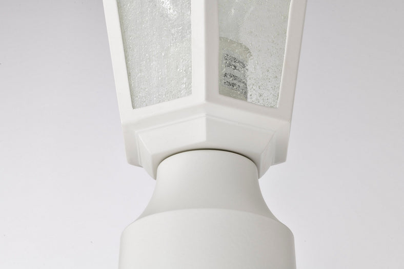 Nuvo Lighting - 60-994 - One Light Post Lantern - Cornerstone - White