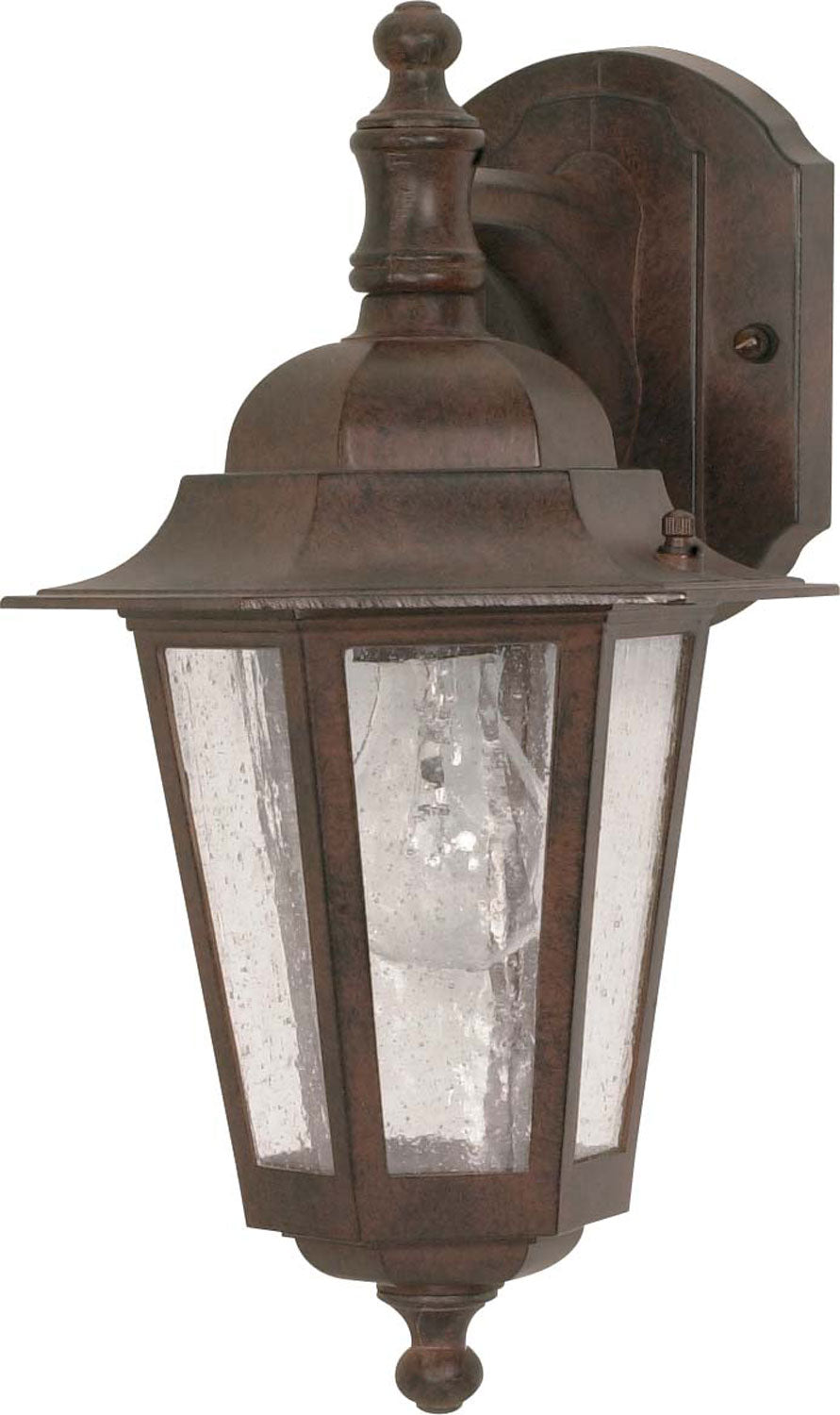 Nuvo Lighting - 60-989 - One Light Outdoor Wall Lantern - Cornerstone - Old Bronze