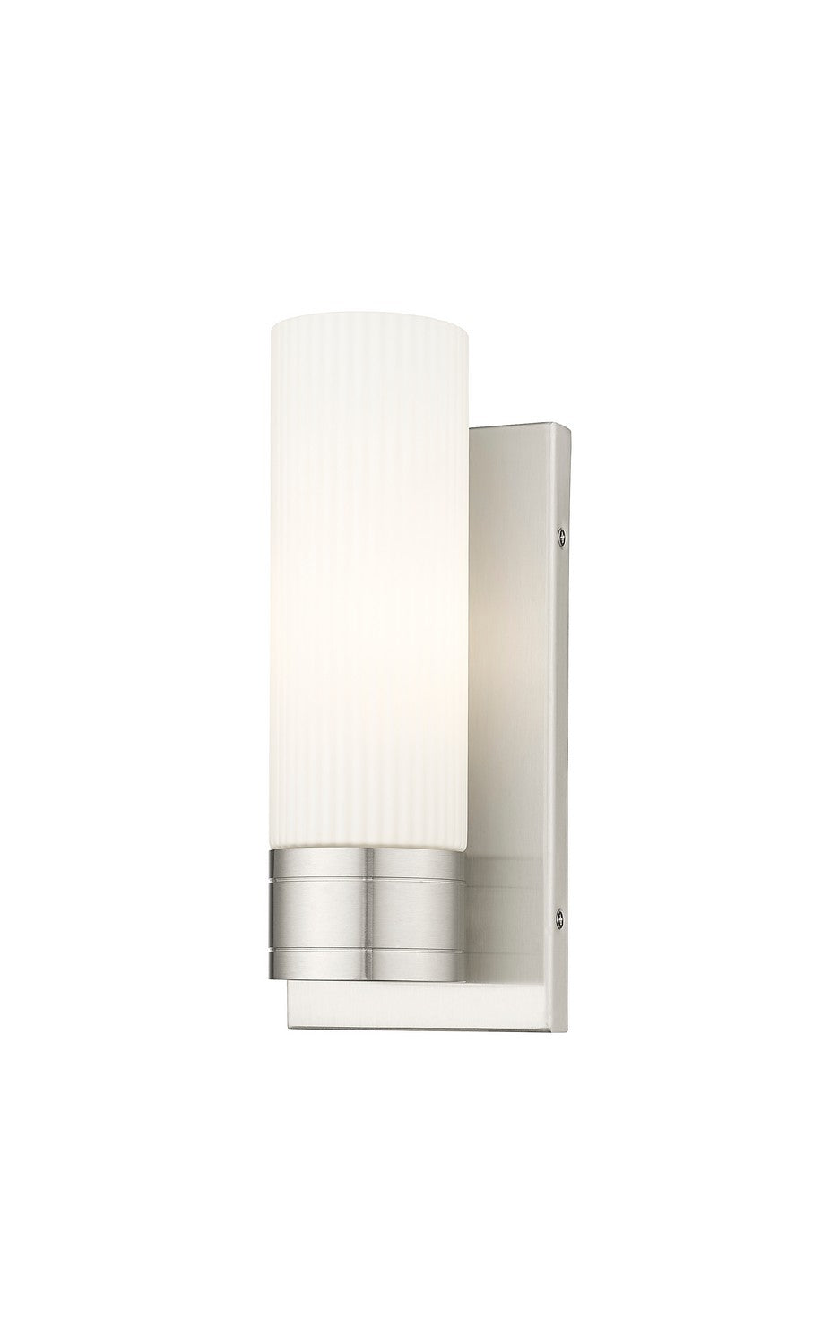 Innovations - 617-1W-SN-G617-8SWH - One Light Wall Sconce - Downtown Urban - Satin Nickel