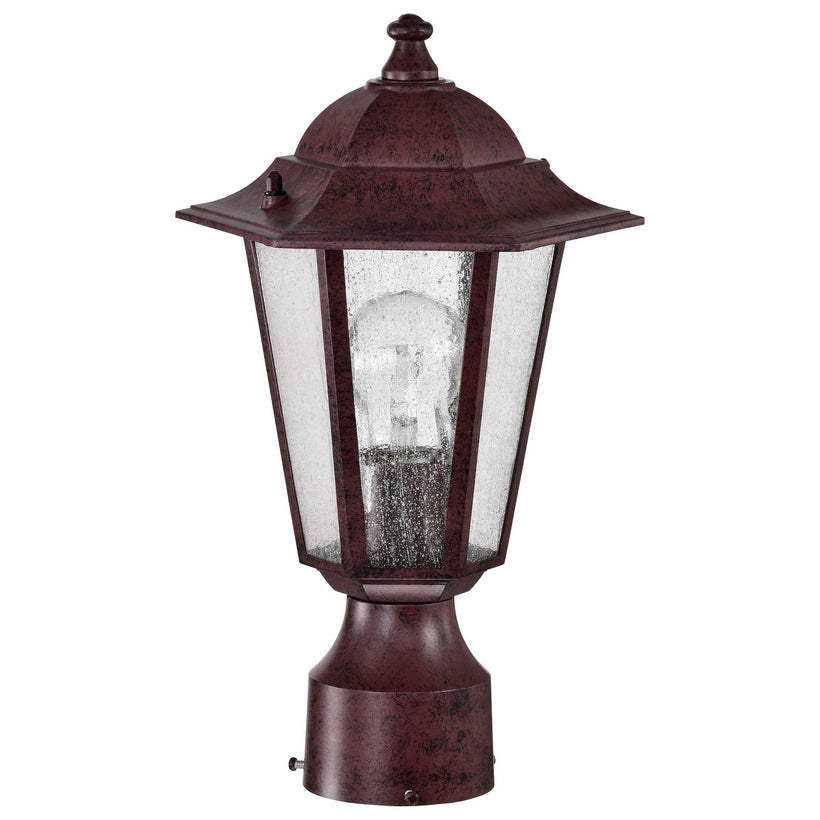 Nuvo Lighting - 60-995 - One Light Post Lantern - Cornerstone - Old Bronze