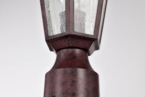 Nuvo Lighting - 60-995 - One Light Post Lantern - Cornerstone - Old Bronze