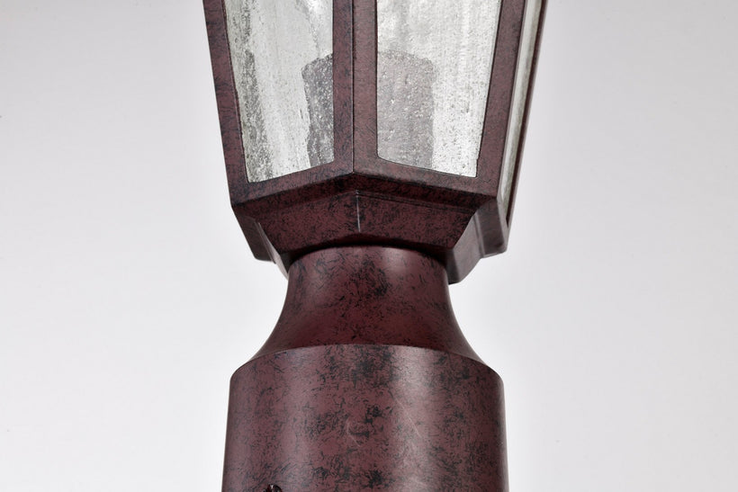 Nuvo Lighting - 60-995 - One Light Post Lantern - Cornerstone - Old Bronze