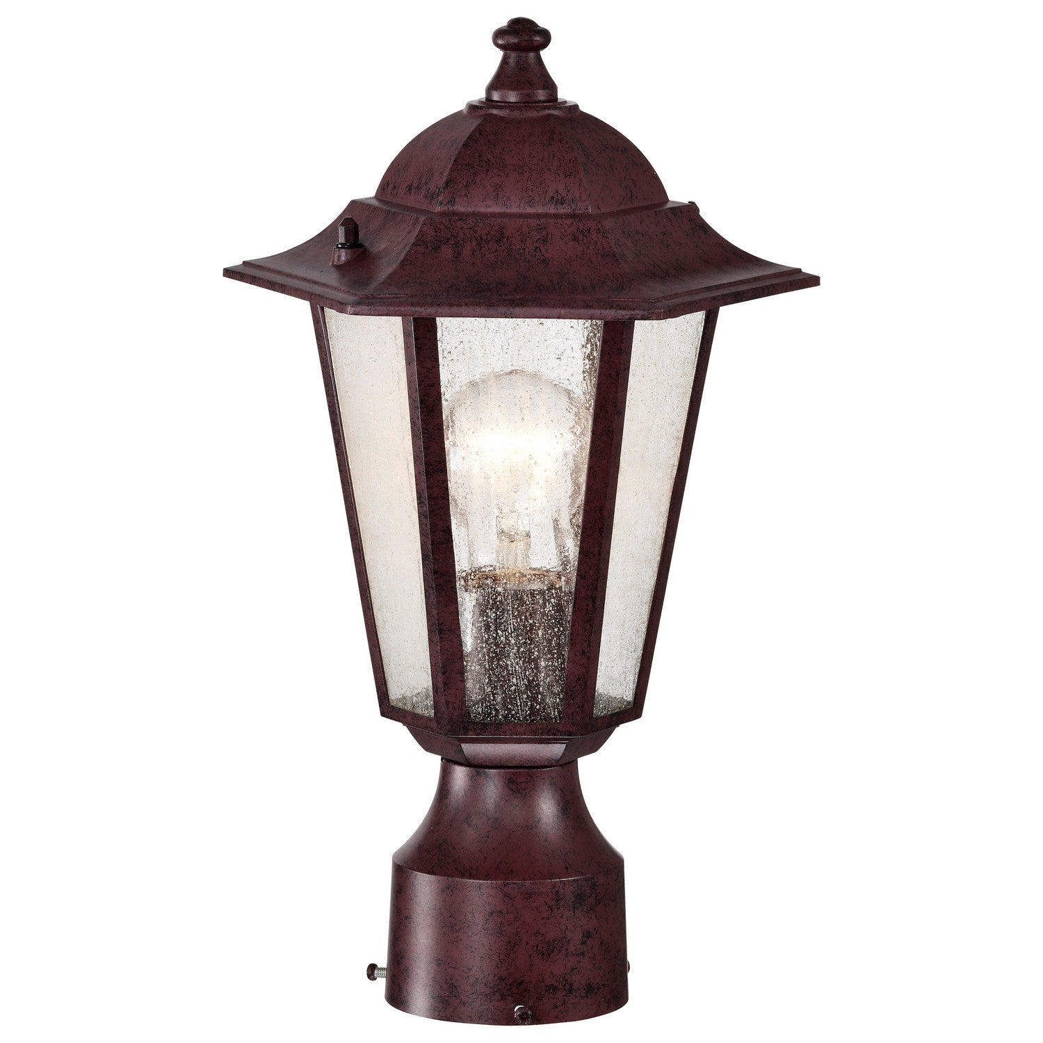 Nuvo Lighting - 60-995 - One Light Post Lantern - Cornerstone - Old Bronze