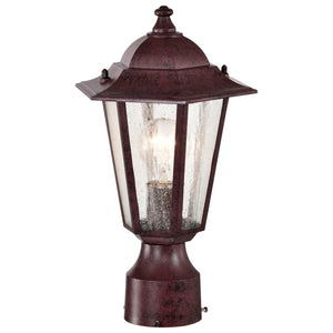 Nuvo Lighting - 60-995 - One Light Post Lantern - Cornerstone - Old Bronze