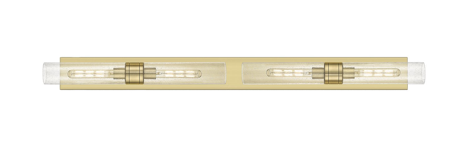 Innovations - 617L-4W-AB-G617-11SDY - Four Light Bath Vanity - Downtown Urban - Antique Brass