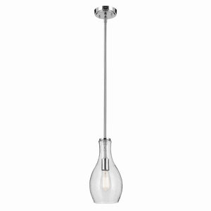 Kichler - 42456CHCS - One Light Pendant - Everly - Chrome