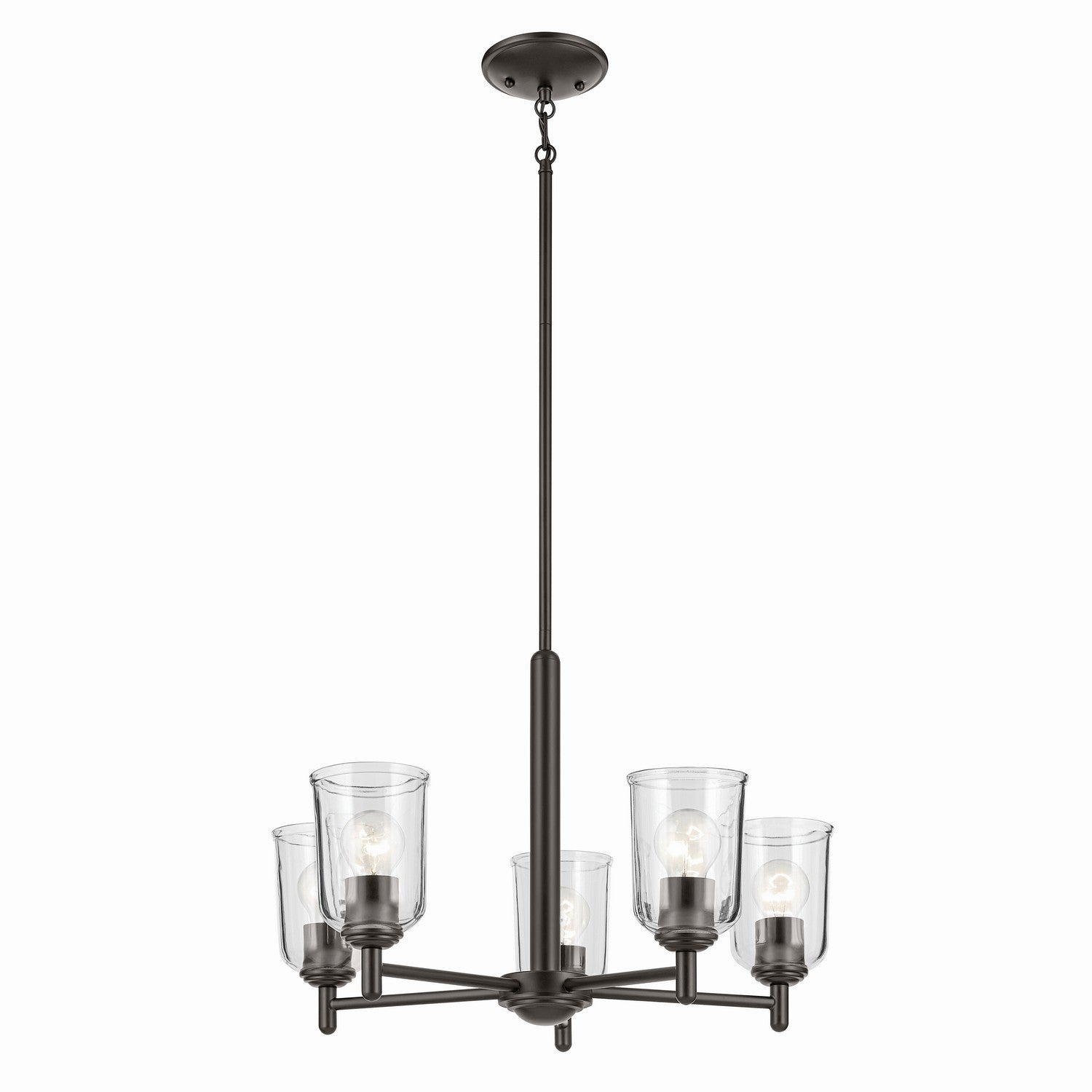 Kichler - 43671OZCLR - Five Light Chandelier - Shailene - Olde Bronze