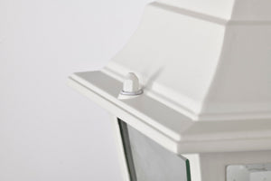 Nuvo Lighting - 60-546 - One Light Post Lantern - Briton - White
