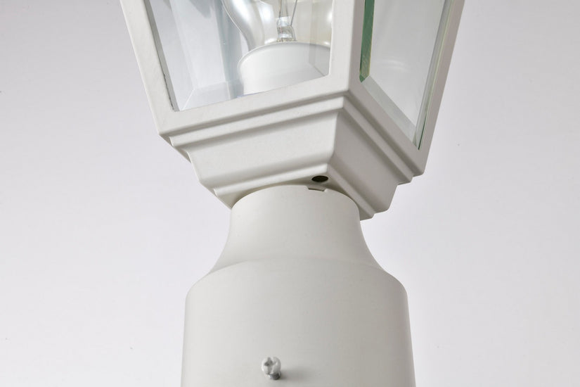 Nuvo Lighting - 60-546 - One Light Post Lantern - Briton - White