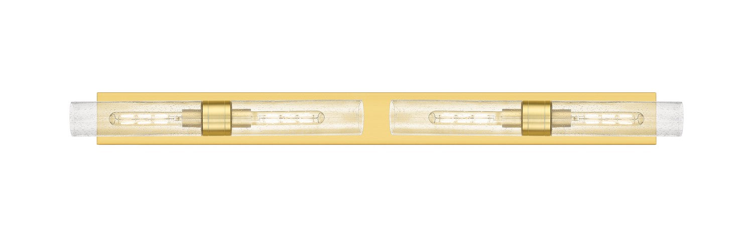 Innovations - 617L-4W-SG-G617-11SDY - Four Light Bath Vanity - Downtown Urban - Satin Gold