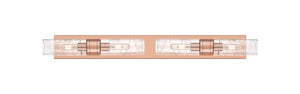 Innovations - 617S-4W-AC-G617-8DE - Four Light Bath Vanity - Downtown Urban - Antique Copper