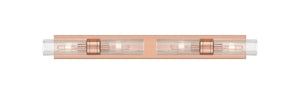 Innovations - 617S-4W-AC-G617-8SCL - Four Light Bath Vanity - Downtown Urban - Antique Copper