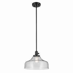 Kichler - 43906BK - One Light Pendant - Avery - Black