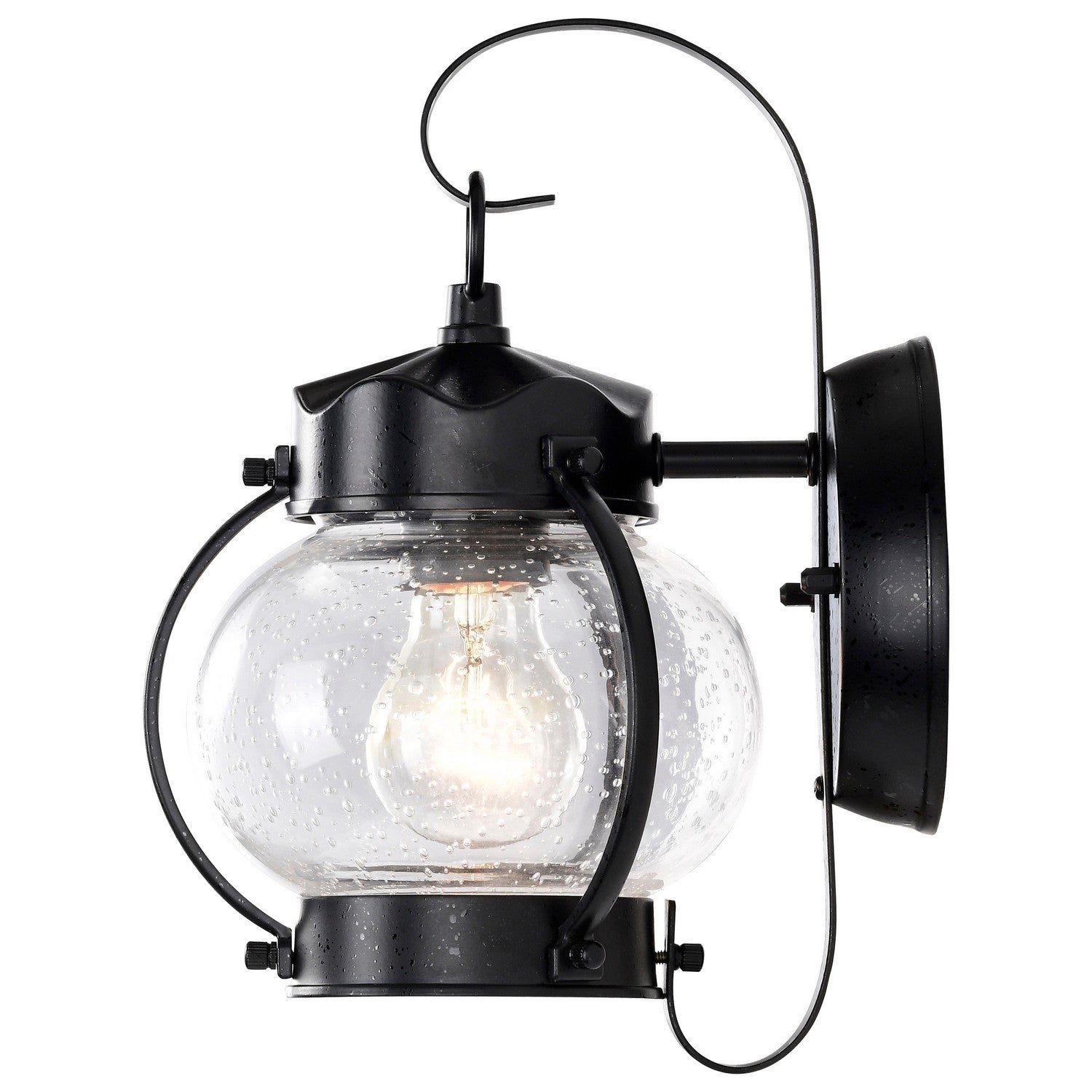 Nuvo Lighting - 60-632 - One Light Wall Lantern - Onion Lantern - Textured Black