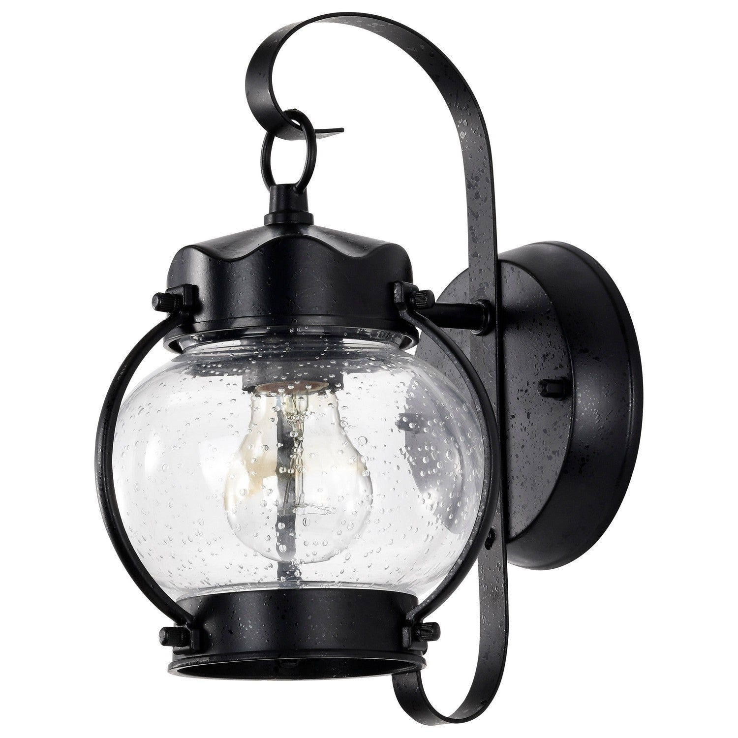 Nuvo Lighting - 60-632 - One Light Wall Lantern - Onion Lantern - Textured Black