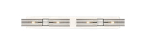 Innovations - 617S-4W-PN-G617-8SM - Four Light Bath Vanity - Downtown Urban - Polished Nickel